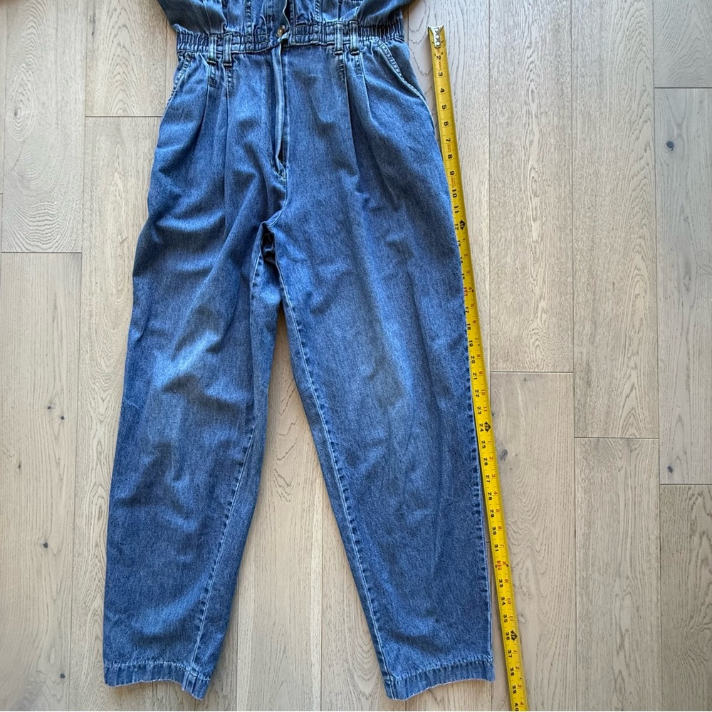 Vintage Women's Denim Jumpsuit Size Small - Picture 4 of 8